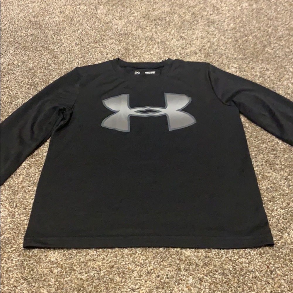 Boys Under Armour Long Sleeve Graphic Tee